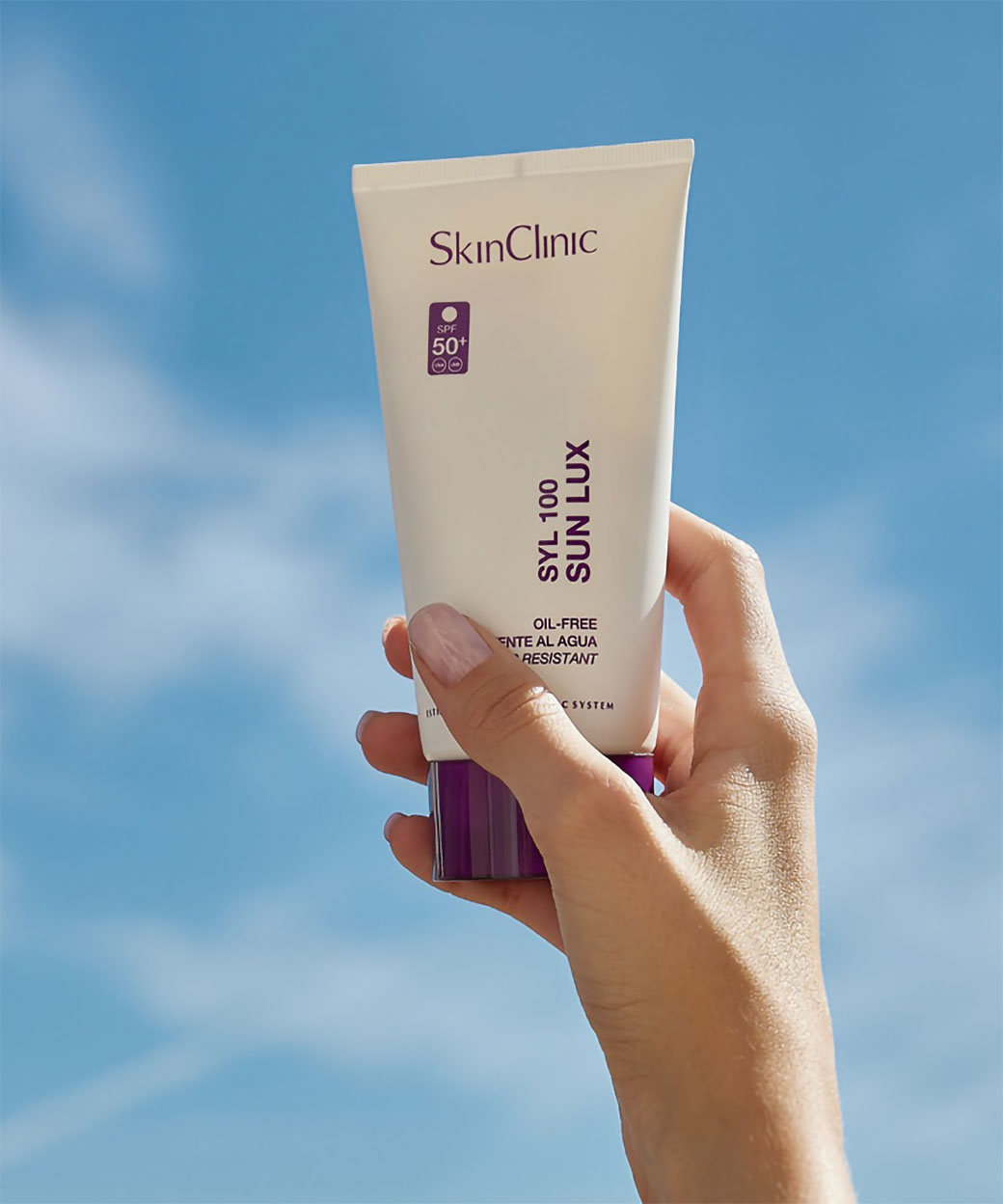Oljefri solskydd SPF50 ansikte & kropp SkinClinic